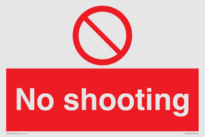 No shooting
